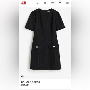 H&M BOUCLÉ DRESS (tweed dress)